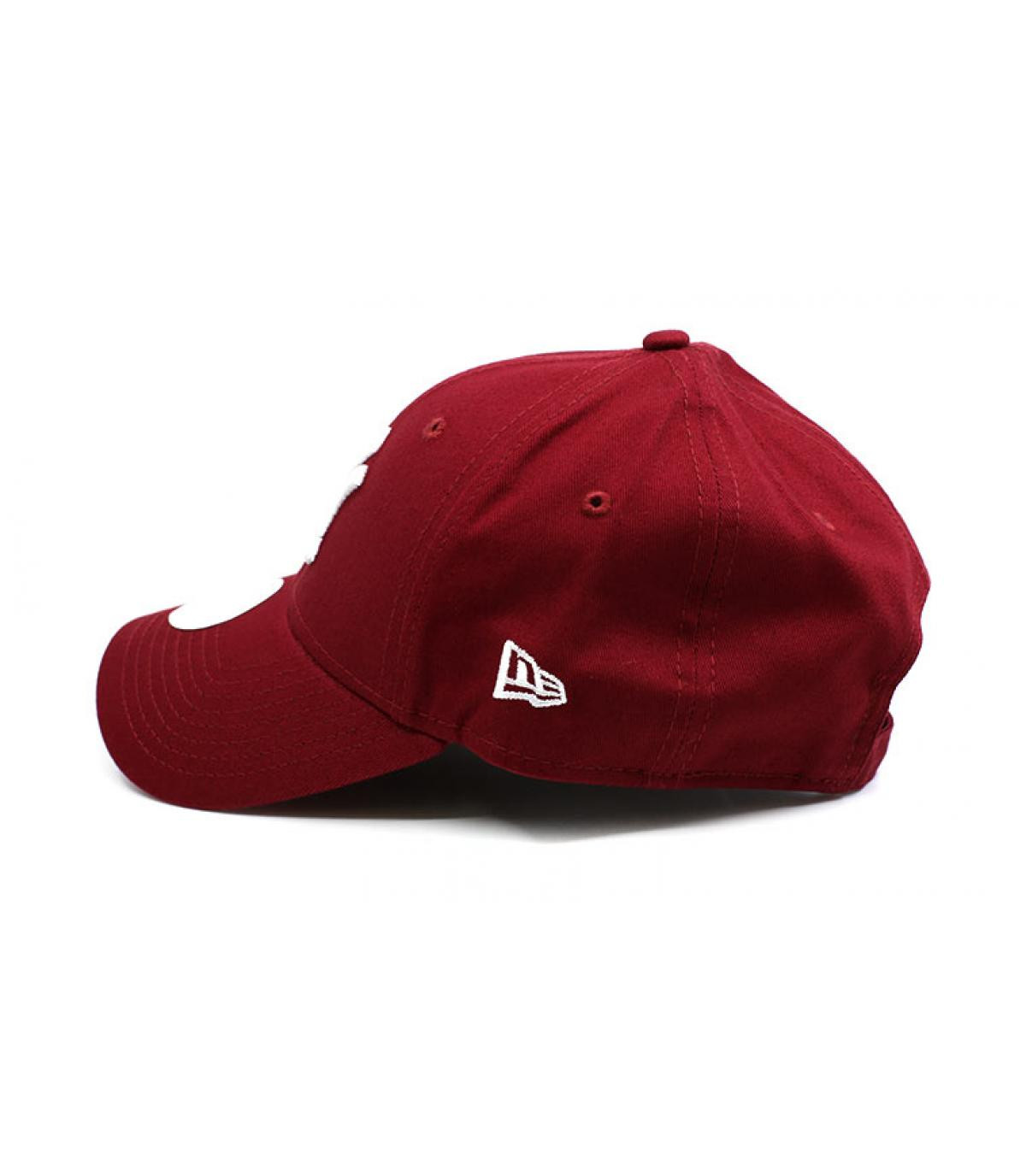 New Era Vrouwen cap NY Bordeaux